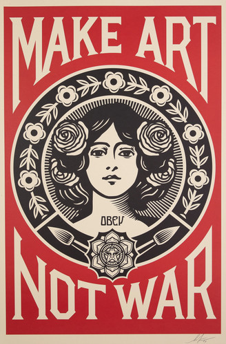 Shepard fairey fai - fairey, (obey):