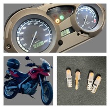 Led Bmw F 650 Gs 2000-2007 Instrument Speedometer White Color 4pcs.