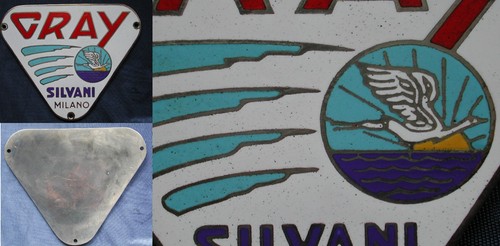 Targa smalti regno - smalti,