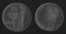 100 LIRE 1970 MINERVA - ITALIA