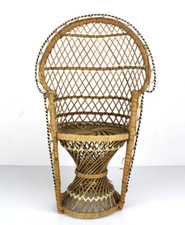 Poltrona in vimini VINTAGE