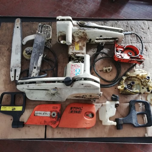 Motosega chainsaw smontata - , uso