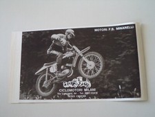 advertising Pubblicità 1971 MOTO MILANI CROSS 50