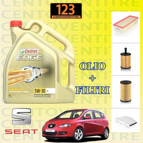 Kit filtri olio - filtri+5, castrol