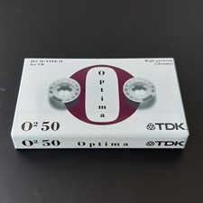 Audio Cassetta Tdk Optima O2 Chrome 50 - Musicassetta Vergine Sigillata -