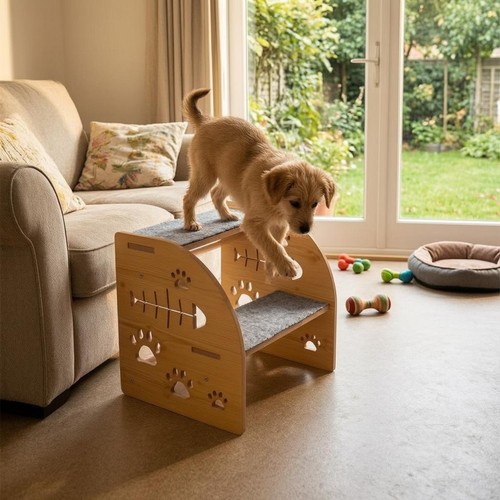 Scaletta legno animali uso - legno,