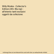 Willy Wonka - Collector's