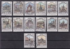 REPUBBLICA USATO LOTTO DI SERIE COMPLETE FONTANE D'ITALIA