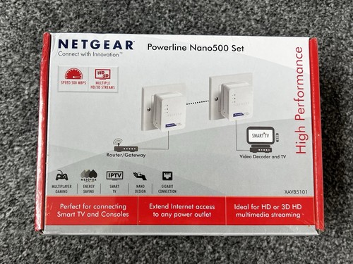 Netgear powerline nano - powerline, set