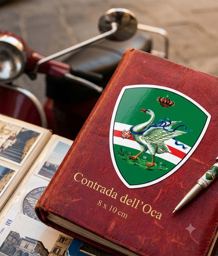 Palio siena adesivo sticker - di,