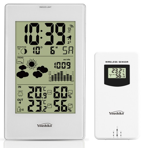 Weather station with msf - weather,