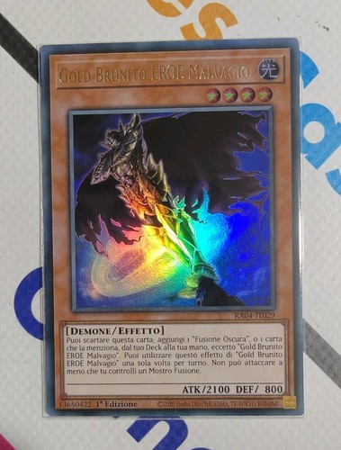 Gold brunito eroe malvagio - eroe,