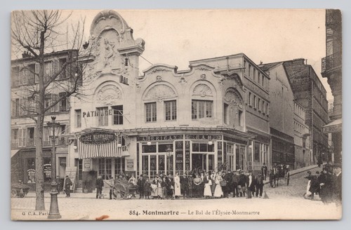 Cartolina elysee montmartre - cartolina,