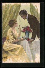 Cartolina artistica Bianchi