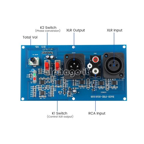 Subwoofer amplifier preamp xlr - amplifier,