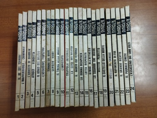 Diabolik serie completa - diabolik,