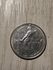 Moneta 50 lire del 1978 Errore di Conio rarissima rarità