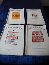 4 REVUES JOURNAUX LA PETITE