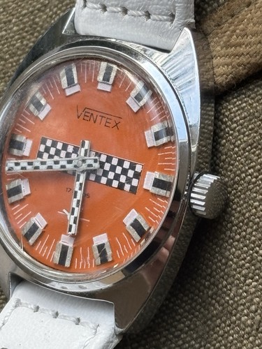 Rare montre ventex rallye 1970 - ventex,