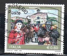 Francobollo Italia 2008 Turistica Mamoiada usato