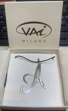 LETTERA "A" PER COLLANA O PENDENTE - VAI MILANO - FONDO DI MAGAZZINO