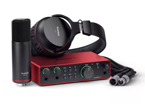 Focusrite scarlett 2i2 - scarlett, studio
