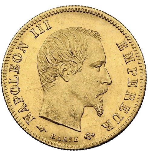 Ngc ms62 oro - oro, 1859