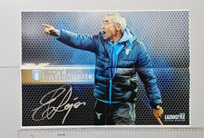 POSTER EDY REJA + AUTOGRAFO LAZIO STYLE ORIGINALE NUOVO MAI ATTACCATO