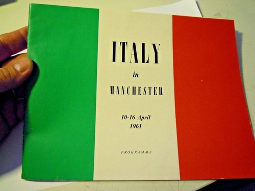 Italy manchester 1961 - manchester,