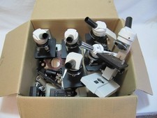 Scatola parti microscopio -