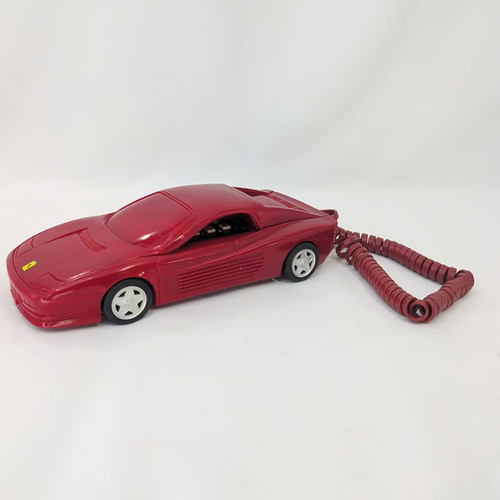 Telefono vintage stile ferrari - vintage,