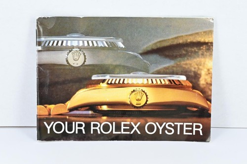 Libretto originale your rolex - your,