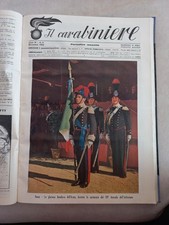 Rivista IL CARABINIERE. Periodico mensile ufficiale dell'Arma 1952, 1953, 1954