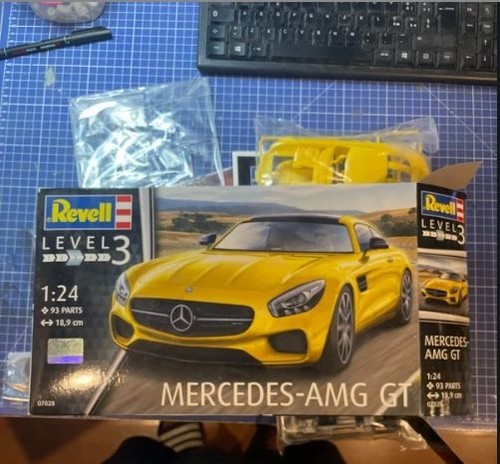 Revell mercedes amg 24 - mercedes-amg, gt