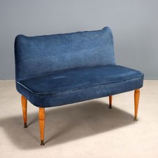 Panca Vintage Faggio Velluto