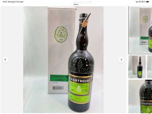 Chartreuse liqueur vert - chartreuse, peres