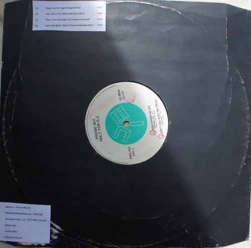 Various promo mix - various, (euro