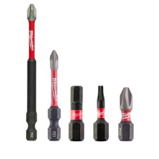 MILWAUKEE | Bit Shockwave Punte per Avvitatore ad Impulsi | Confezione Inserti