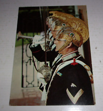 CARABINIERI cartolina anni 70 serie fotografica - Corazzieri guardie Presidente