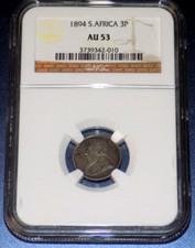 South Africa 1894 ZAR 3P