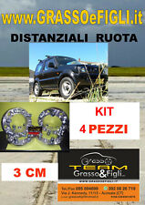kit 4 Distanziali Ruota For Suzuki Jimny FJ Tutti Tipi Fino al 2017 30 mm 3 cm