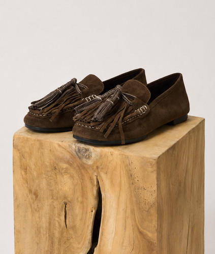 Scarpe mocassini zara - mocassini, marroni