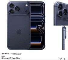 Smartphone iPhone 17 Pro Max