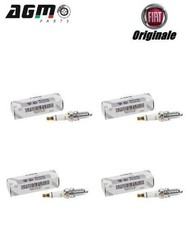 4 CANDELE ORIGINALI 55232360 NGK ZKR7AI-8 FIAT 500 PANDA 1,2 LPG - PUNTO 1,4 GPL