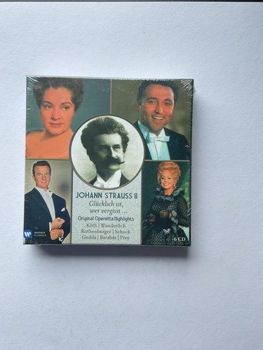 Johann strauss box opera - cd,