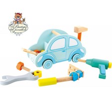 Automobile cassetta degli attrezzi - Gioco in legno