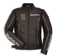 DUCATI CORSE Giacca Moto Racing Moto Racing Pelle Giacca Motociclista