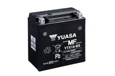 YTX16-BS Suzuki VL Intruder 1500 1998 2003 BATTERIA YUASA YTX16 BS AGM ATTIVATA