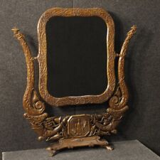 Psiche specchiera francese specchio mobile Art Nouveau legno XX secolo
