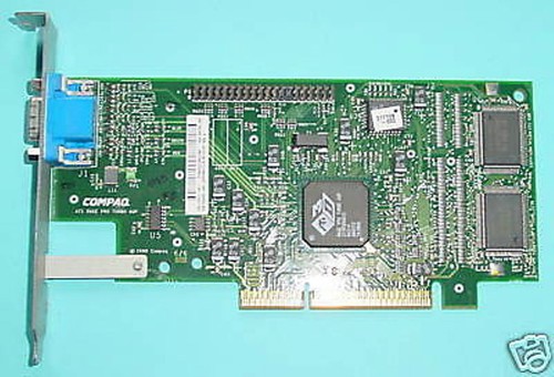 Scheda video agp - video, compaq